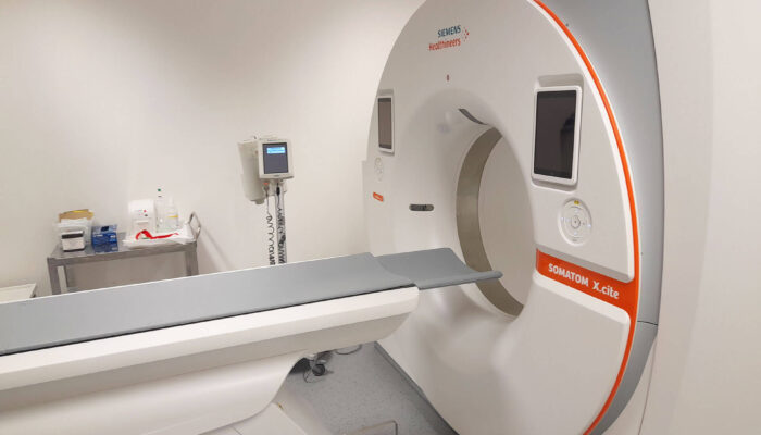 Somatom X.Cite a Siemens Healthineers CT-készülék